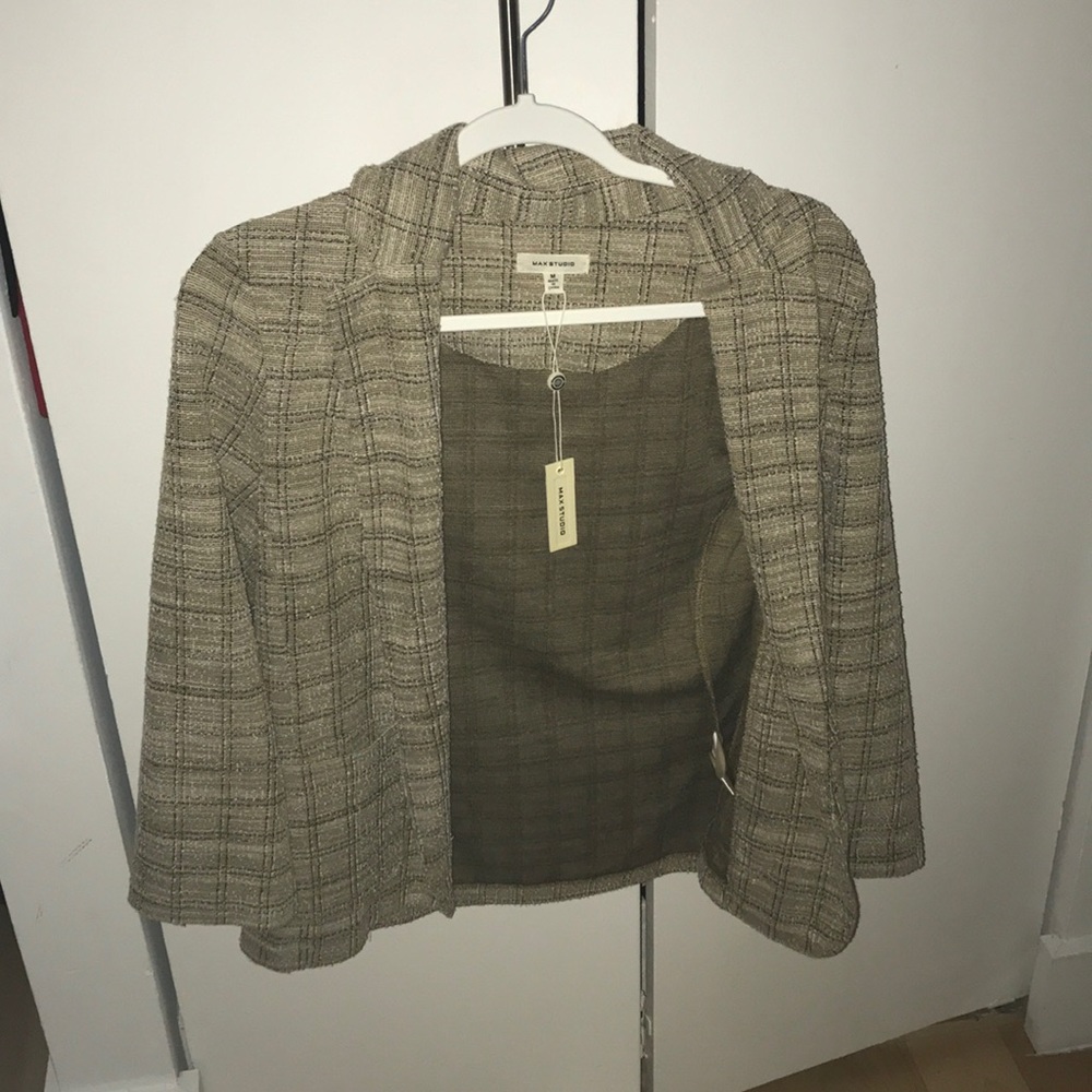 Plaid blazer